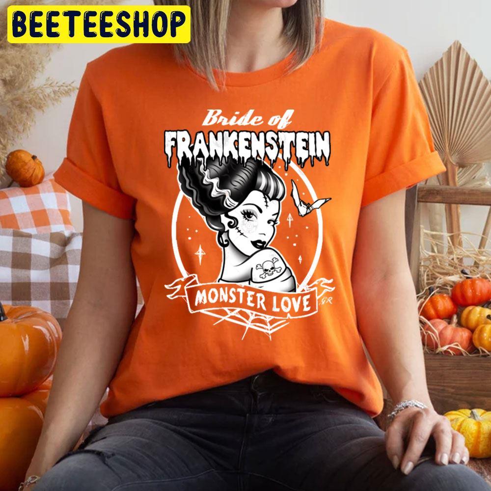 Monster Love Frankenstein Halloween Beeteeshop Trending Unisex T-Shirt