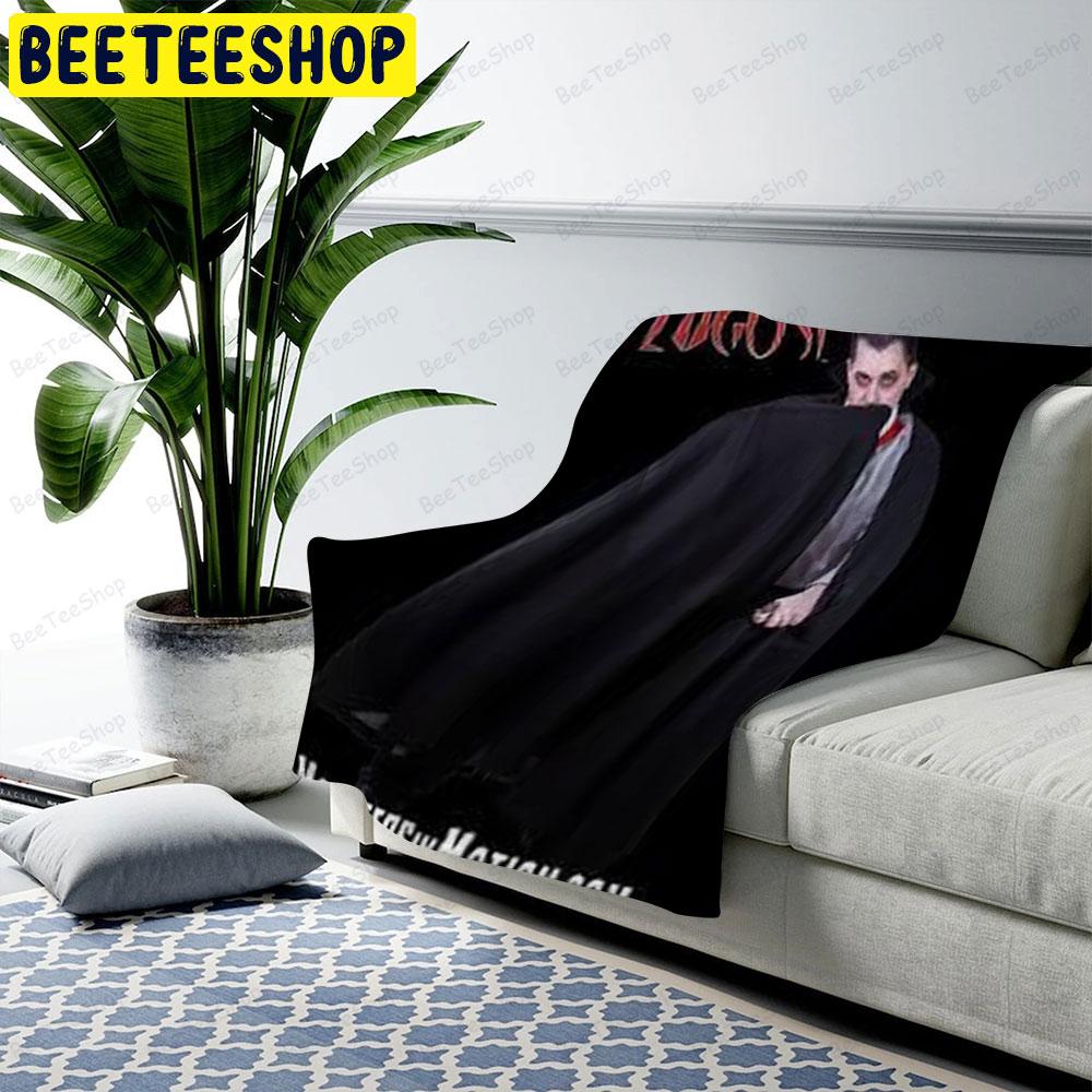 Monster Lugosi Dracula Movie Halloween Beeteeshop US Cozy Blanket