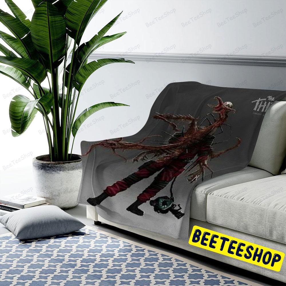 Monster The Thing Halloween Beeteeshop US Cozy Blanket