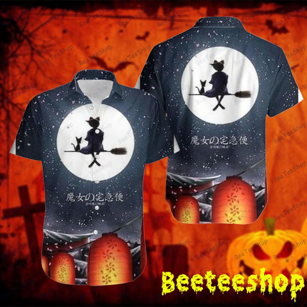 Moon Kiki’s Delivery Service Halloween Beeteeshop Hawaii Shirt