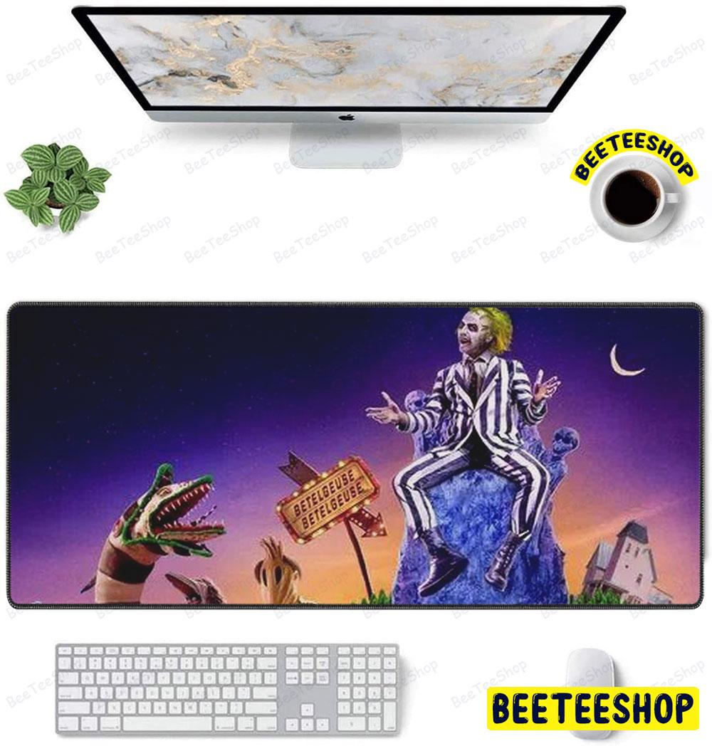 Moon Michael Keaton Beetlejuice Halloween Beeteeshop Mouse Pad