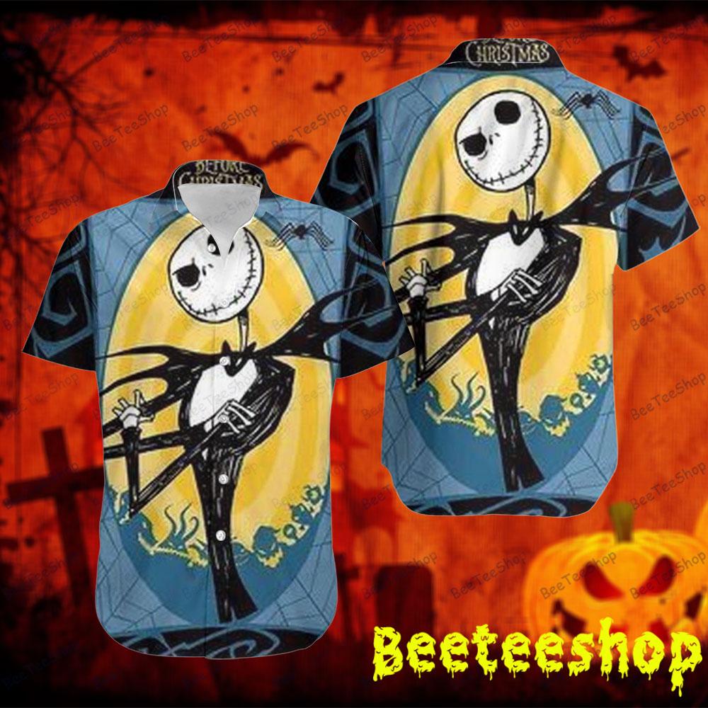 Movie Jack Skellington The Nightmare Before Christmas Halloween Beeteeshop Hawaii Shirt