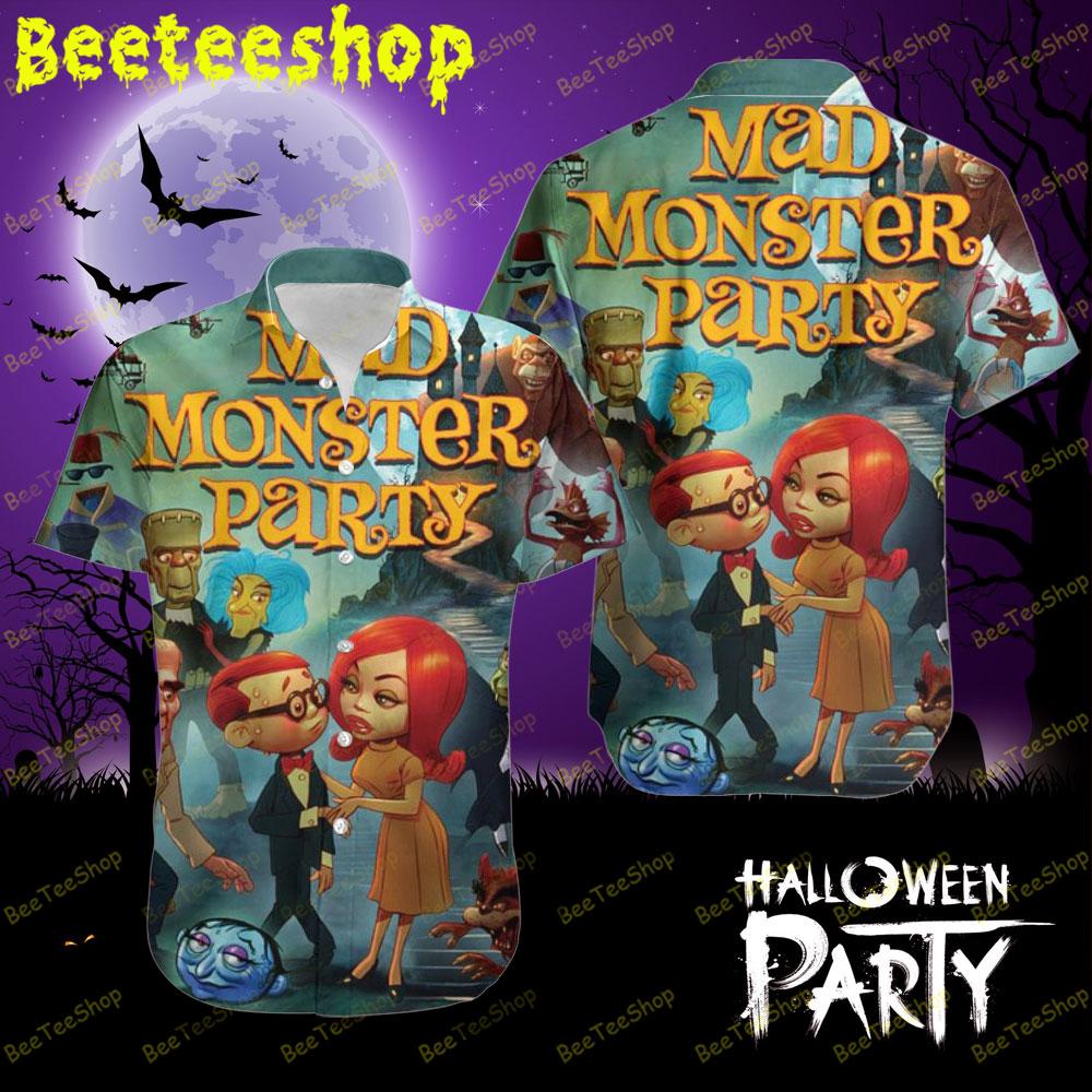 Movie Mad Monster Party Halloween Beeteeshop Hawaii Shirt