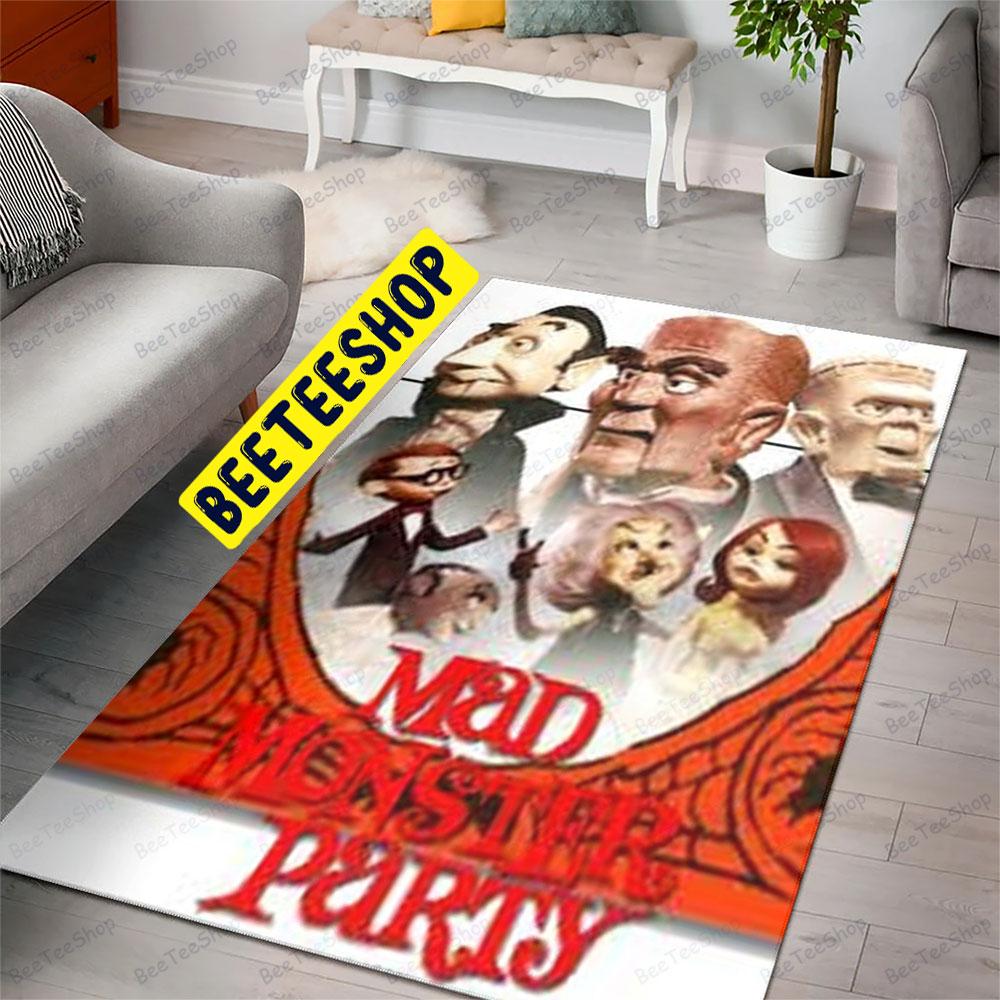 Movie Mad Monster Party Happy Halloween Beeteeshop Rug Rectangle