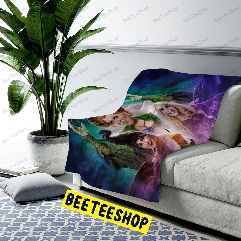 Movie Magic Girl Hocus Pocus Halloween Beeteeshop US Cozy Blanket