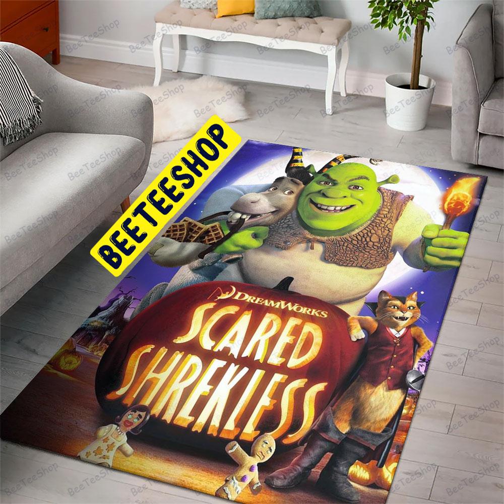 Movie Scared Shrekless Halloween Beeteeshop Rug Rectangle