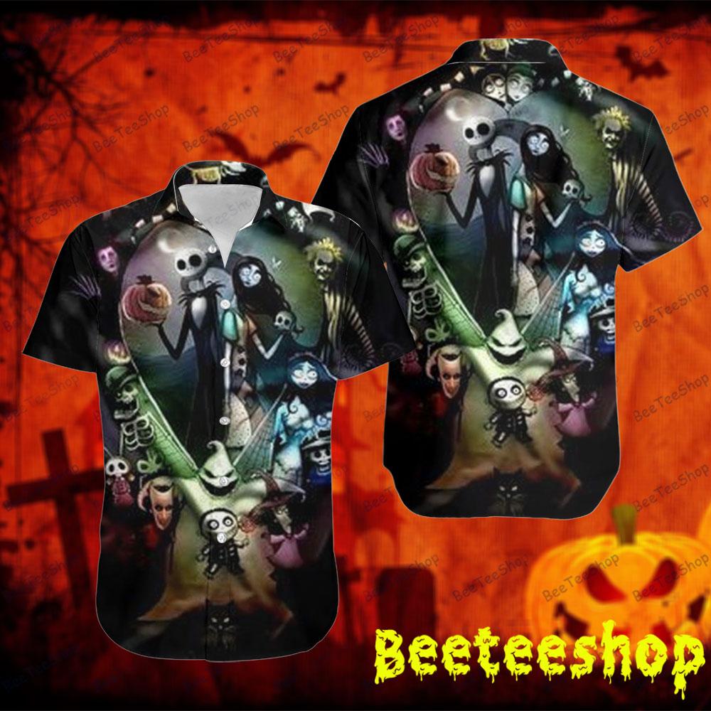 Movie Style Dark Night The Nightmare Before Christmas Halloween Beeteeshop Hawaii Shirt