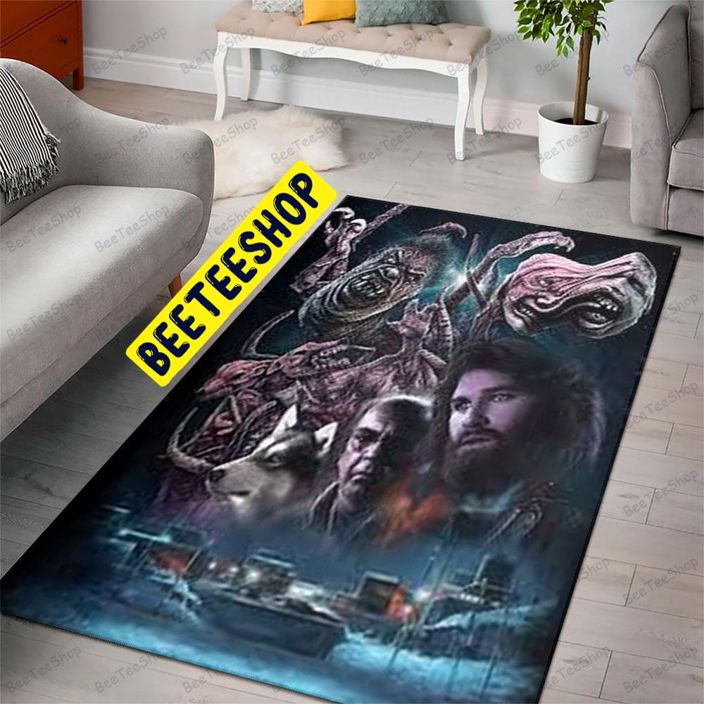 Movie Style Halloween The Thing Beeteeshop Rug Rectangle