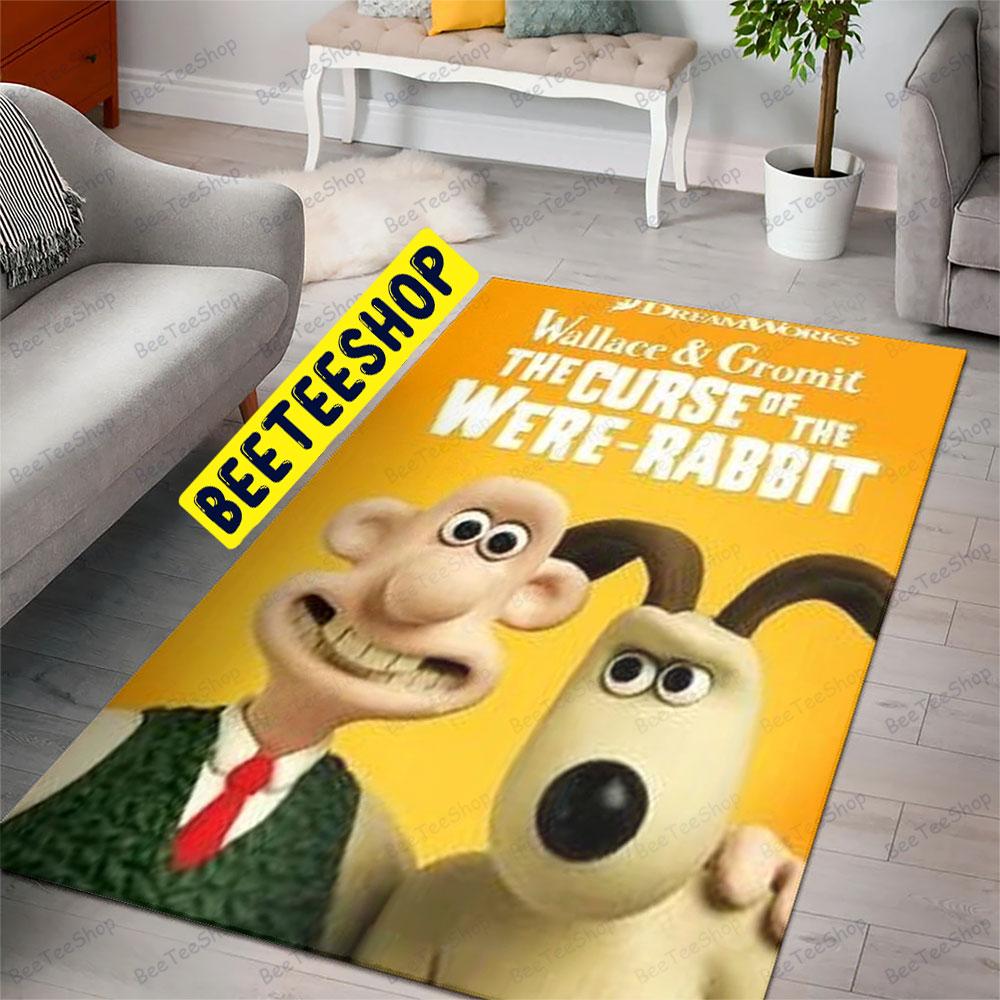 Movie Wallace & Gromit The Curse Of The Were-Rabbit Halloween Beeteeshop Rug Rectangle