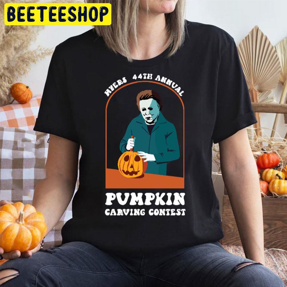 Myers 44th Annual Pumpkin Carving Michael Myers Halloween Beeteeshop Trending Unisex T-Shirt