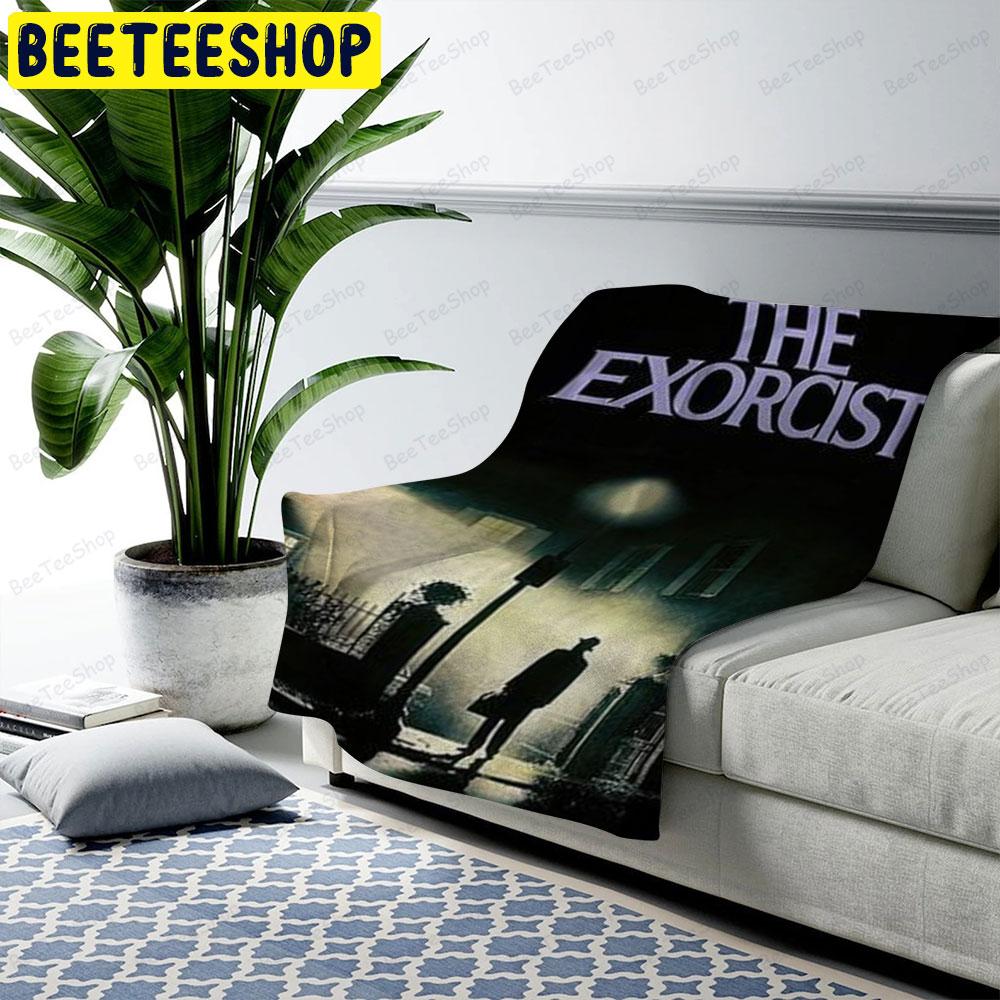 Night City The Exorcist Halloween Beeteeshop US Cozy Blanket