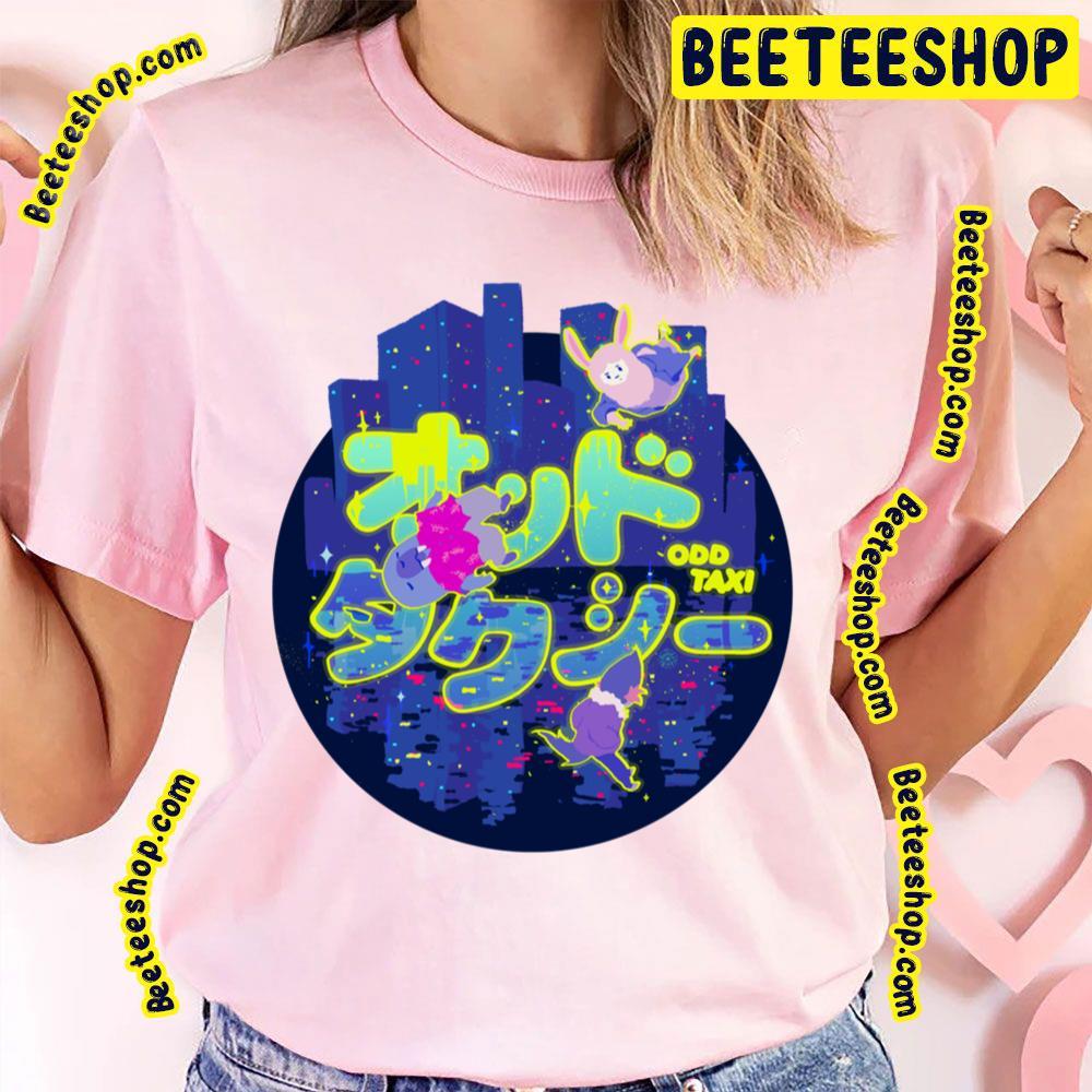 Night In Tokyo Odd Taxi Beeteeshop Trending Unisex T-Shirt