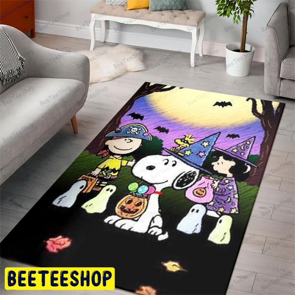 Night Movie It’s The Great Pumpkin Charlie Brown Halloween Beeteeshop Rug Rectangle