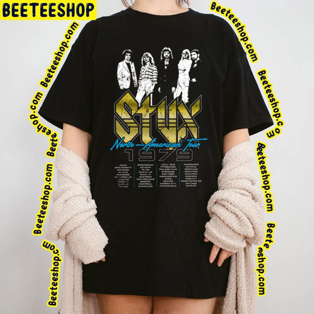 North American Tour Styx Beeteeshop Trending Unisex T-Shirt