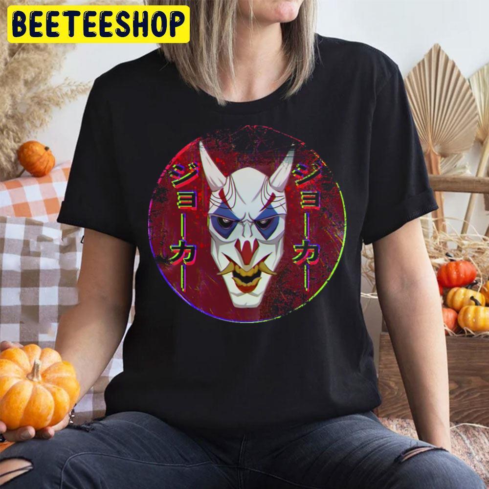 Oni Mask Joker Halloween Beeteeshop Unisex T-Shirt