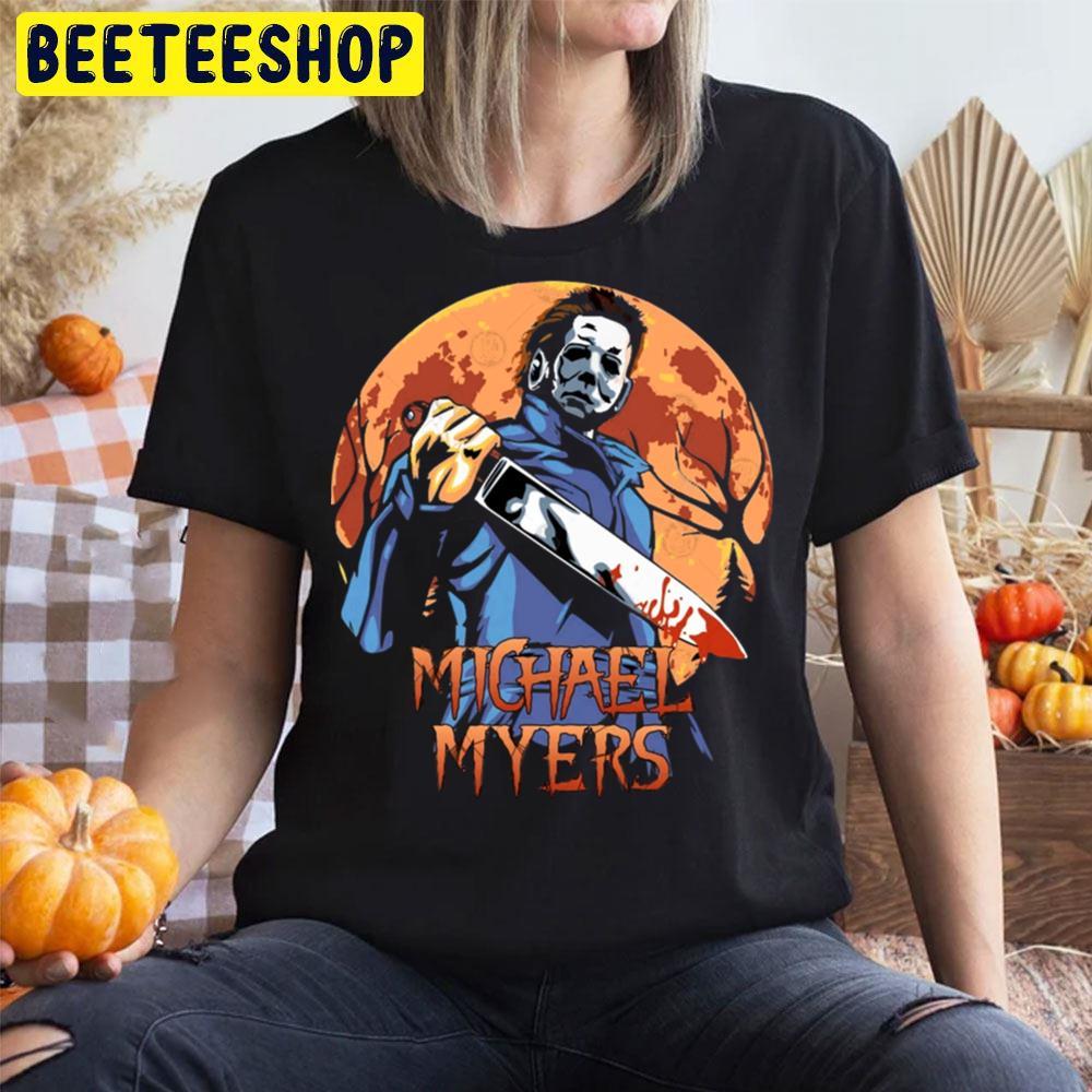 Orange Style Halloween Michael Myers Beeteeshop Trending Unisex T-Shirt