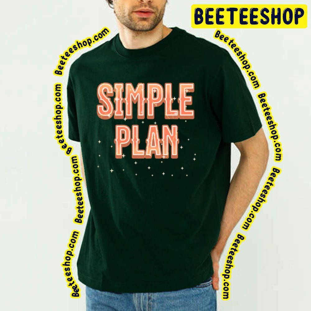 Orange Text Simple Plan Beeteeshop Trending Unisex T-Shirt