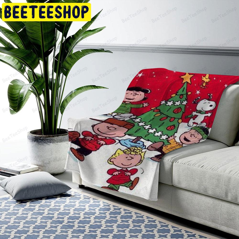 Party Christmas It’s The Great Pumpkin Charlie Brown Halloween Beeteeshop US Cozy Blanket