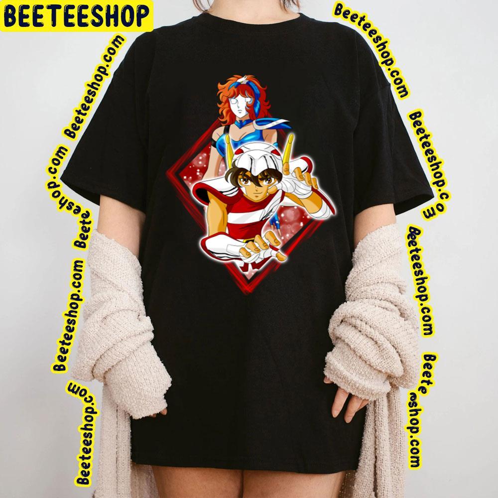 Pegasus & Marin Saint Seiya Beeteeshop Trending Unisex T-Shirt