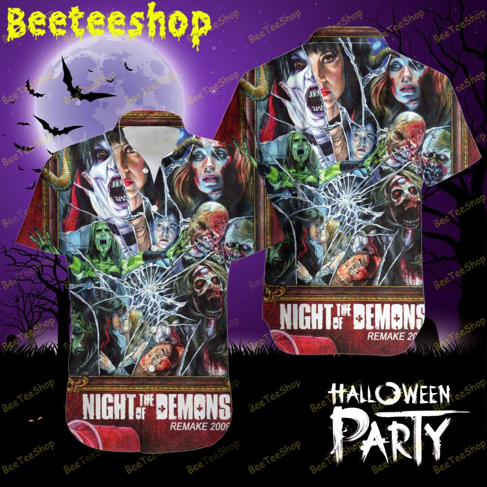 Perfect Movie Night Of The Demons Halloween Beeteeshop Hawaii Shirt