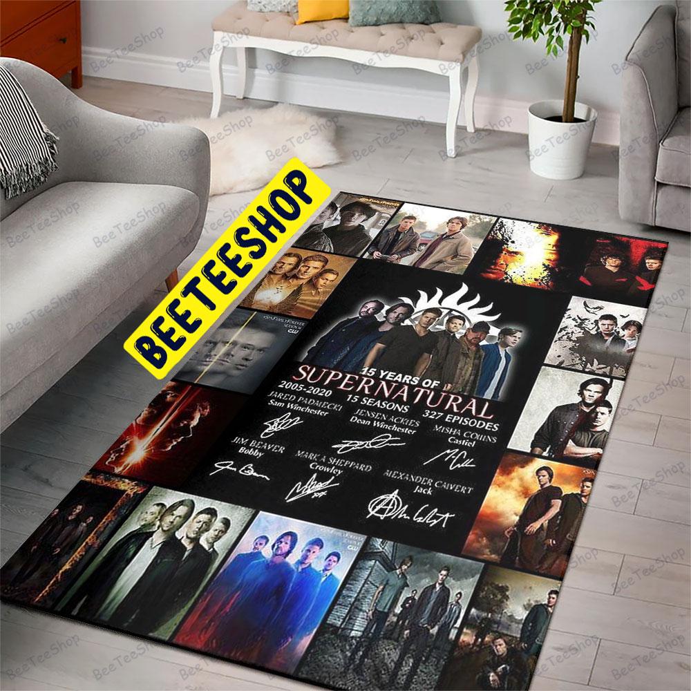 Perfect Supernatural Halloween Beeteeshop Rug Rectangle