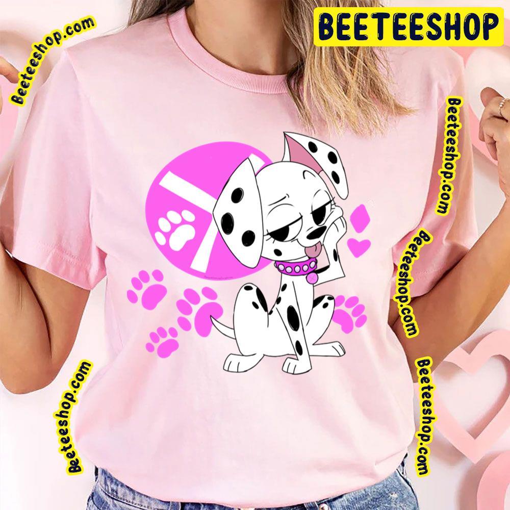 Pink 101 Dalmatian Beeteeshop Trending Unisex T-Shirt