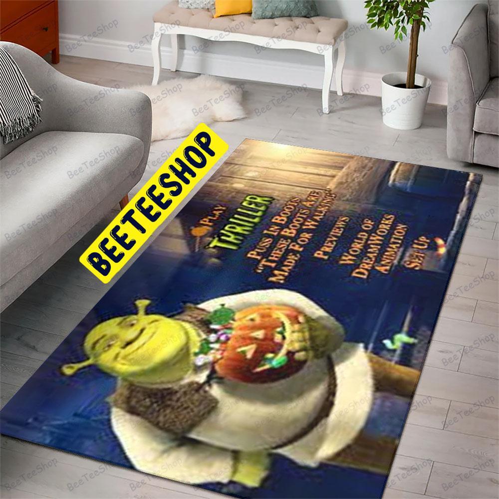 Play Quote Scared Shrekless Halloween Beeteeshop Rug Rectangle