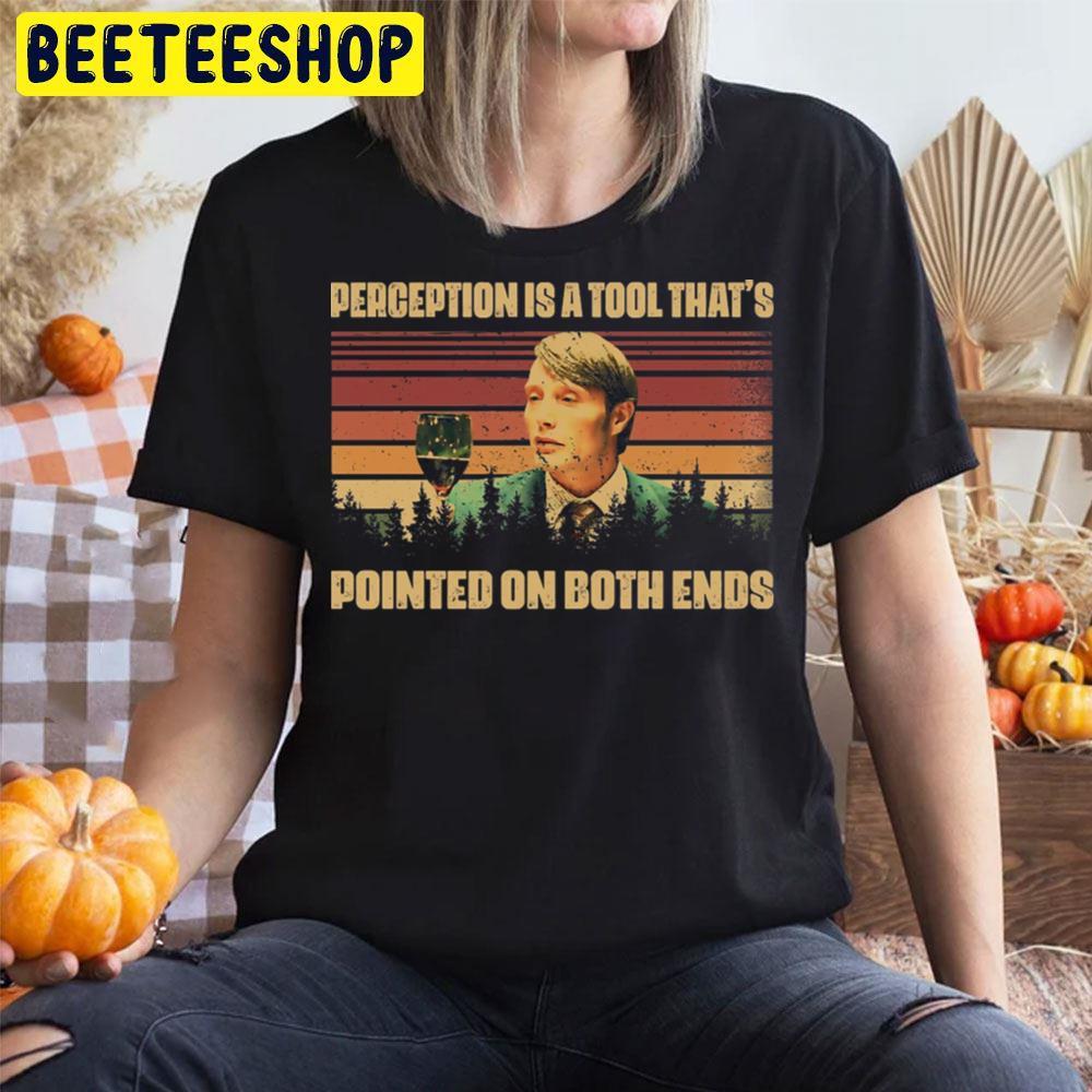 Pointed On Both Ends Hannibal Lecter Halloween Beeteeshop Trending Unisex T-Shirt