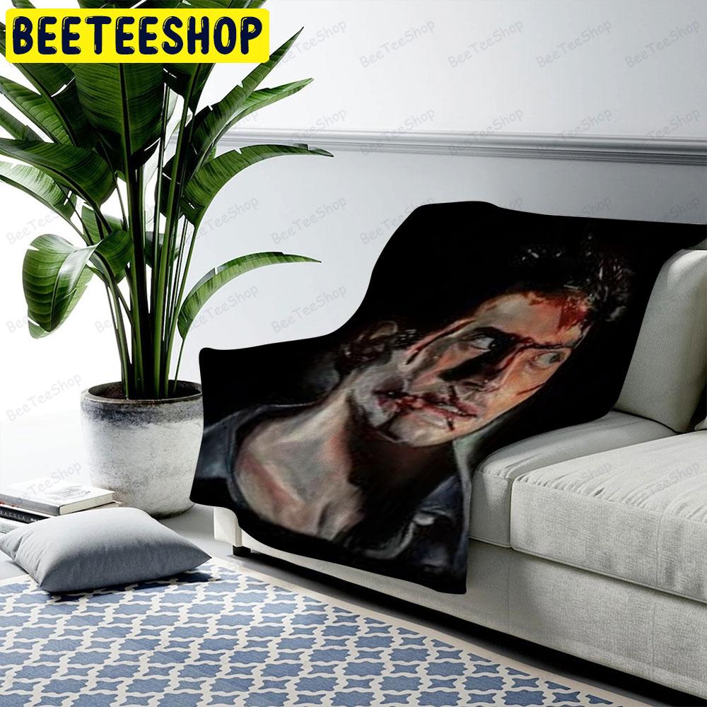 Poor Ash Williams Evil Dead Ii Halloween Beeteeshop US Cozy Blanket