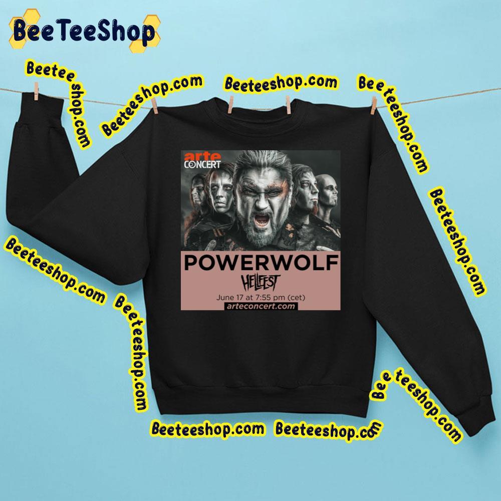 Powerwolf Tour 17 June 2023 Beeteeshop Trending Unisex Sweatshirt