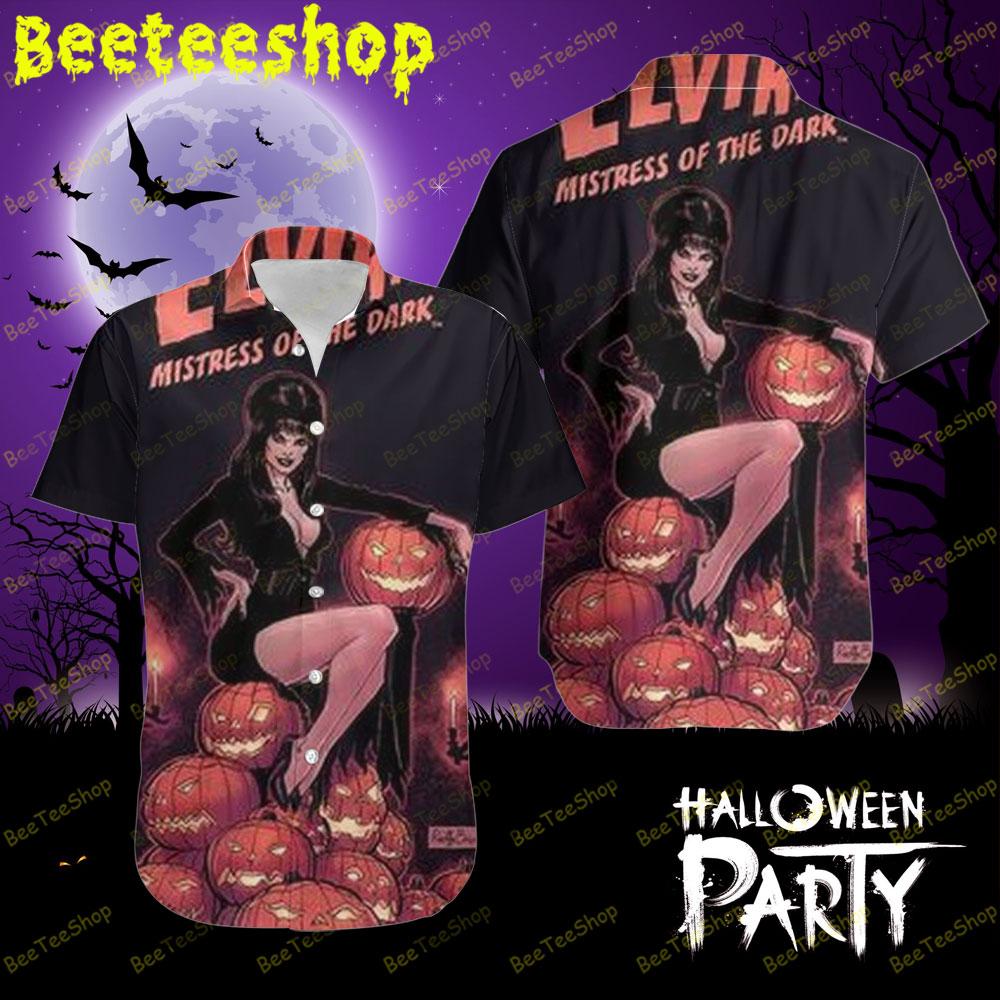 Pumpkin Heads Elvira Mistress Of The Dark Halloween Beeteeshop Hawaii Shirt