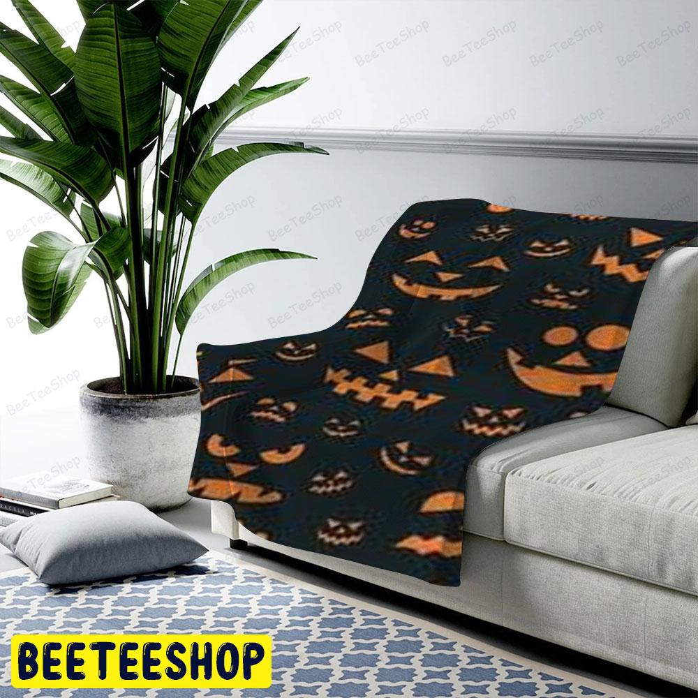 Pumpkins Halloween Pattern 093 Beeteeshop US Cozy Blanket