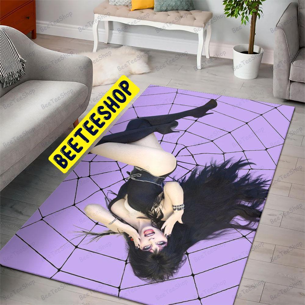 Purple Elvira Mistress Of The Dark Halloween Beeteeshop Rug Rectangle