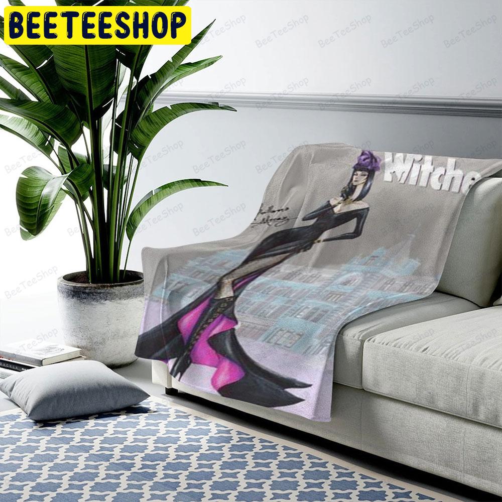 Queen Grand High Witch The Witches Halloween Beeteeshop US Cozy Blanket