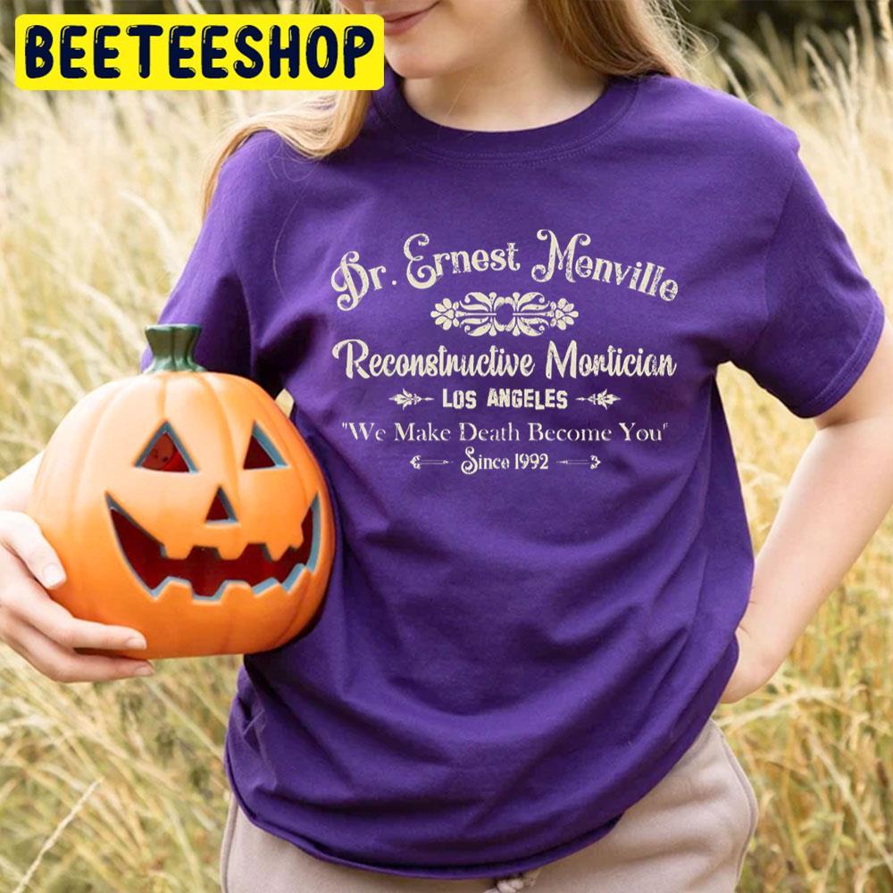 Quote Distressed Death Becomes Her Halloween Beeteeshop Trending Unisex T-Shirt