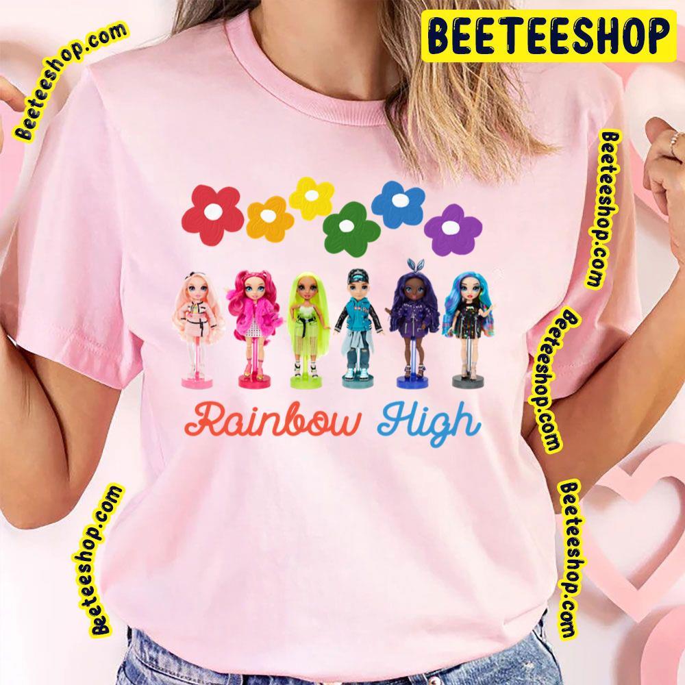 Rainbow High Dolls Beeteeshop Trending Unisex T-Shirt