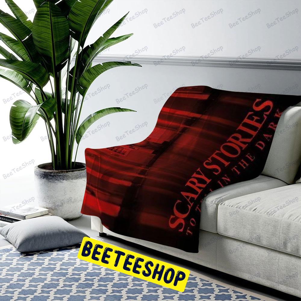 Red Art Movie Scary Stories To Tell In The Dark Halloween Beeteeshop US Cozy Blanket