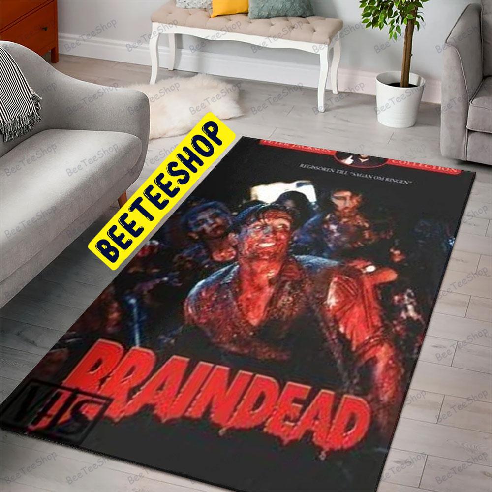 Red Horror Dead Alive Halloween Beeteeshop Rug Rectangle