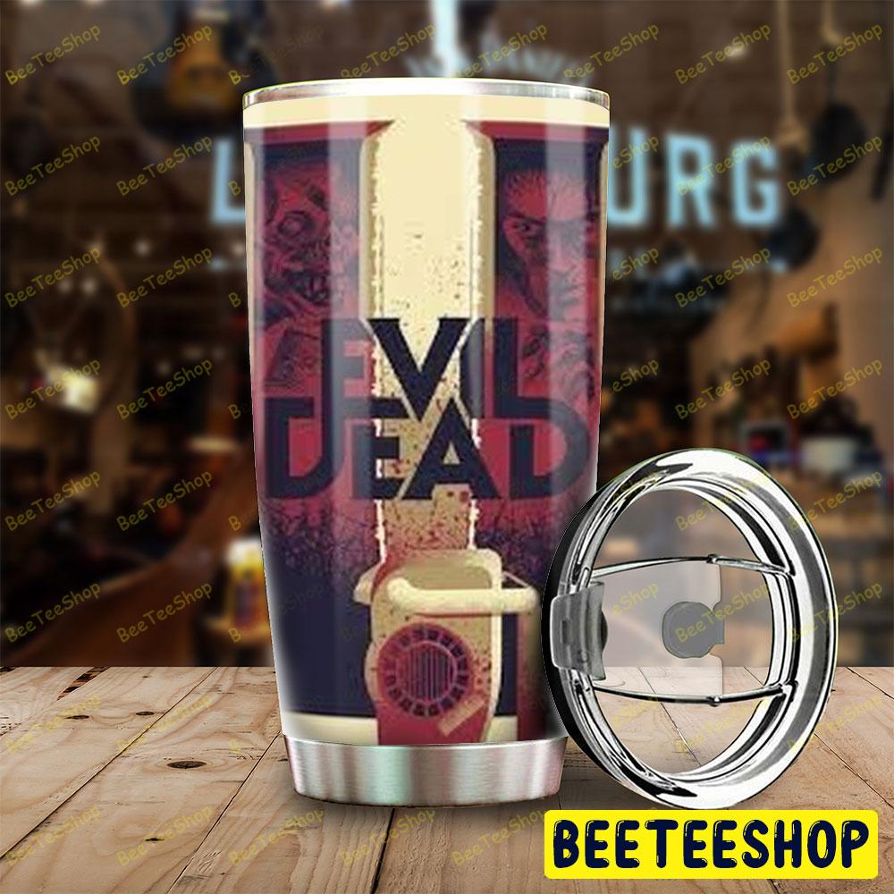 Red Logo Ash Williams Evil Dead Ii Halloween Beeteeshop Tumbler