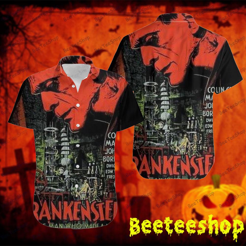 Red Monster Frankenstein Movie Halloween Beeteeshop Hawaii Shirt