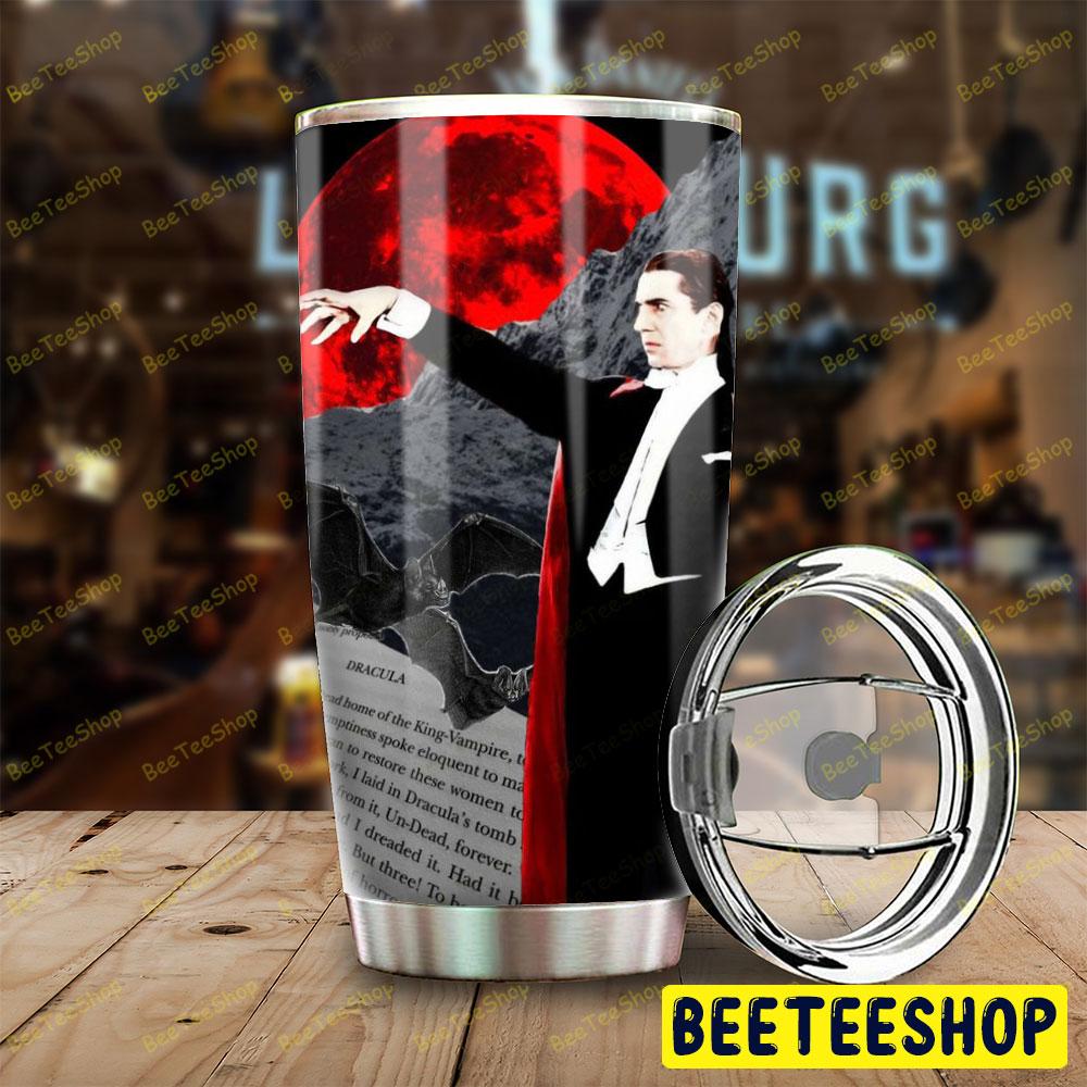 Red Moon Dracula Halloween Beeteeshop Tumbler