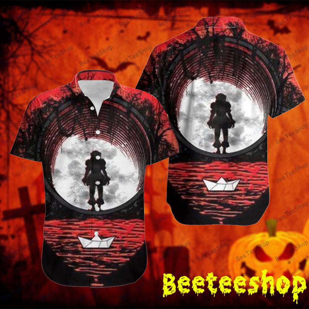 Red Moon It Halloween Beeteeshop Hawaii Shirt