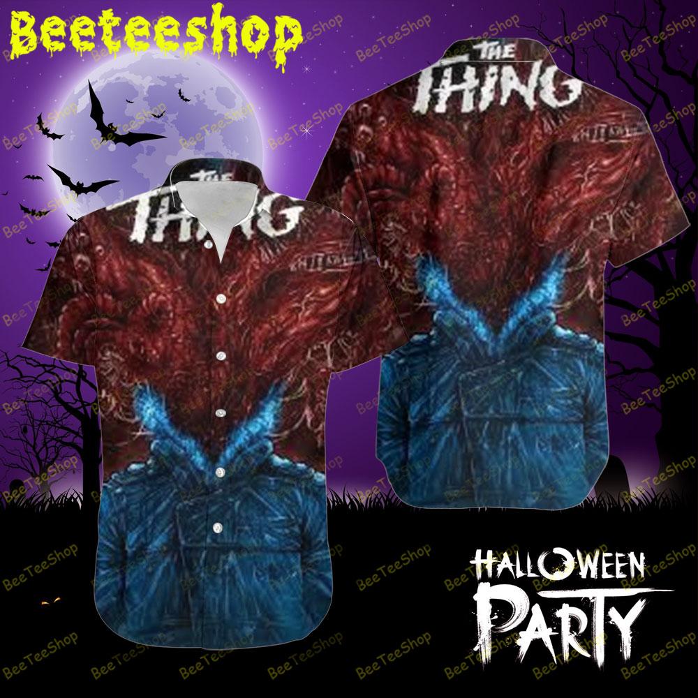 Red Moster The Thing Halloween Beeteeshop Hawaii Shirt