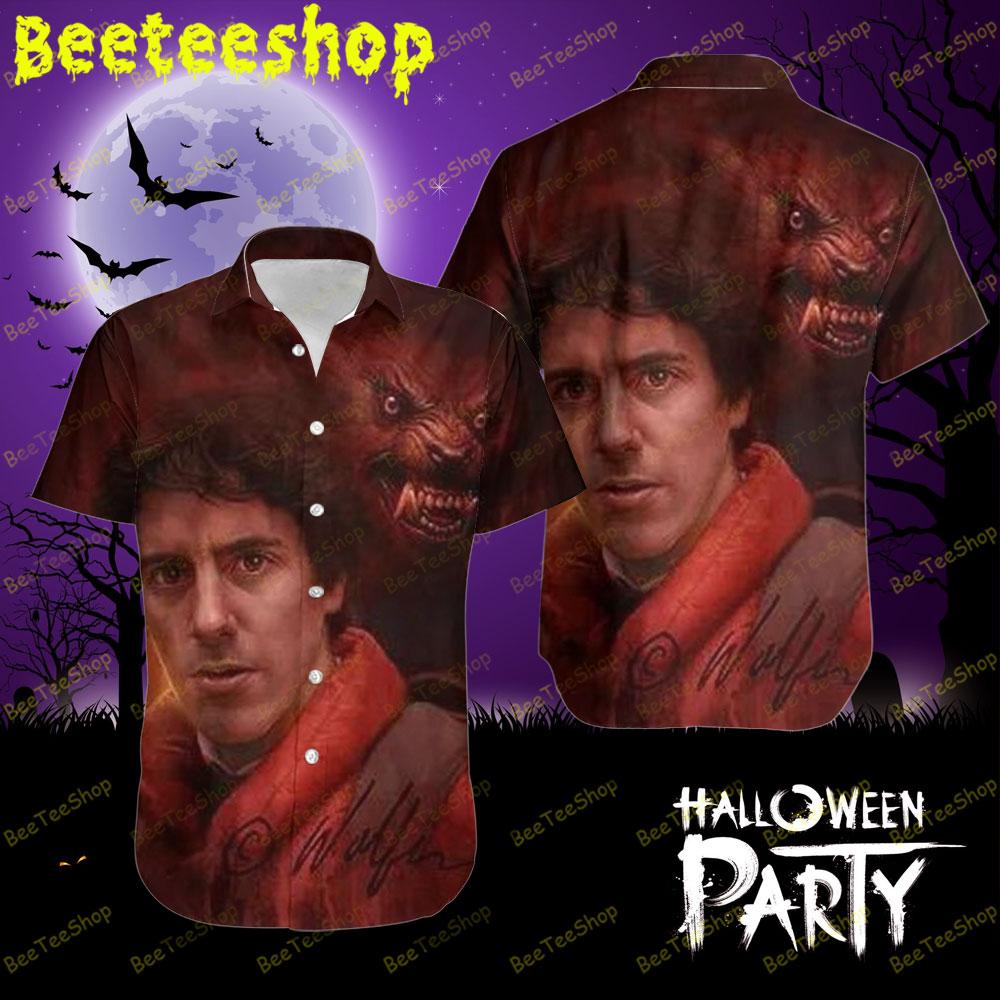 Red Smoke An American Werewolf In London Halloween Beeteeshop Hawaii Shirt