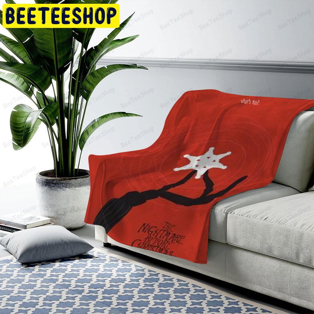 Red Star The Nightmare Before Christmas Halloween Beeteeshop US Cozy Blanket