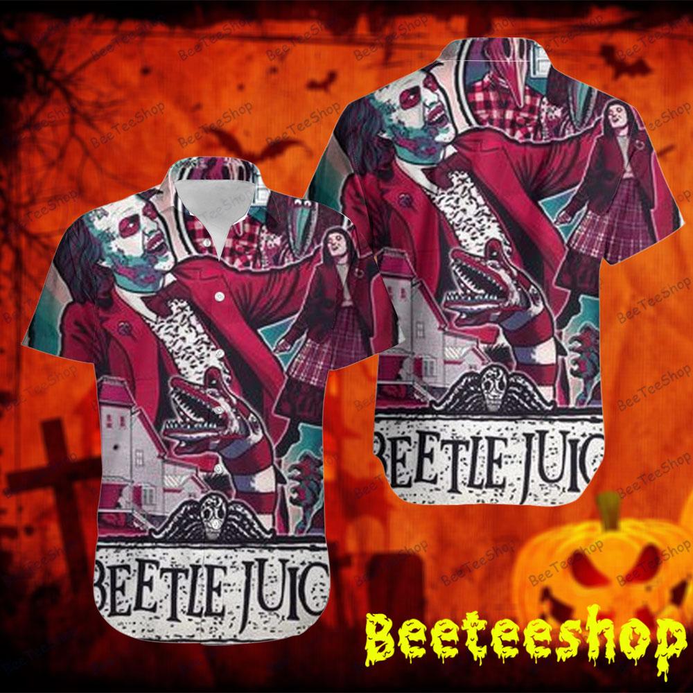 Red Style Beetlejuice Halloween Beeteeshop Hawaii Shirt