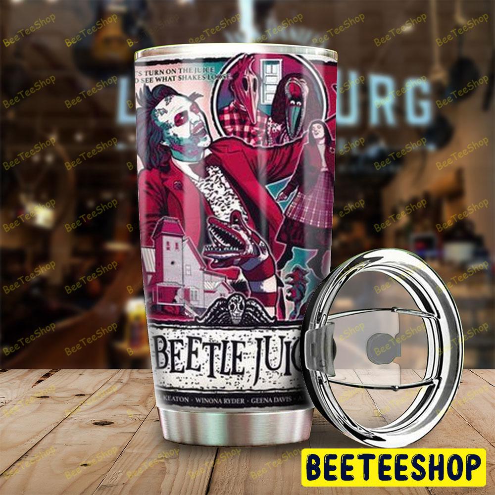 Red Style Beetlejuice Halloween Beeteeshop Tumbler