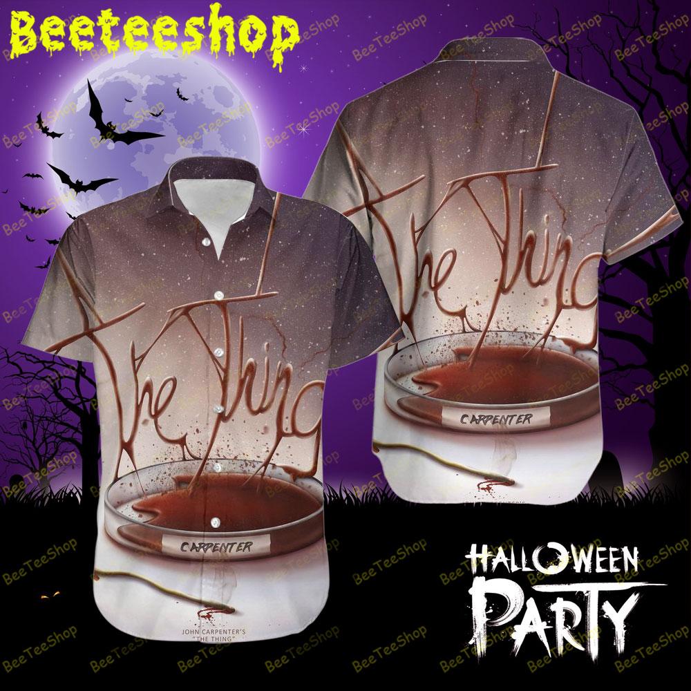 Red Style The Thing Halloween Beeteeshop Hawaii Shirt