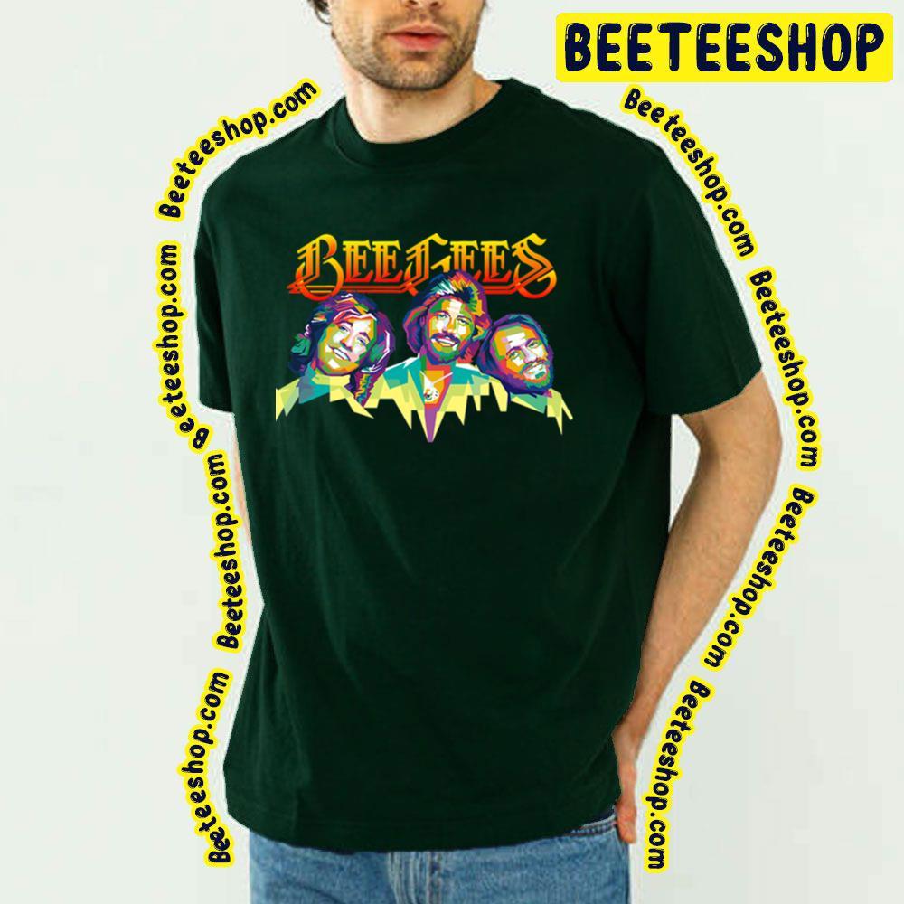 Retro Art All Color Bee Gees Band Beeteeshop Trending Unisex T-Shirt