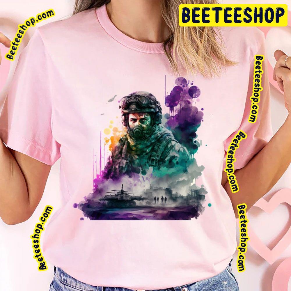 Retro Art Call Of Duty Black Ops Cold War Beeteeshop Trending Unisex T-Shirt